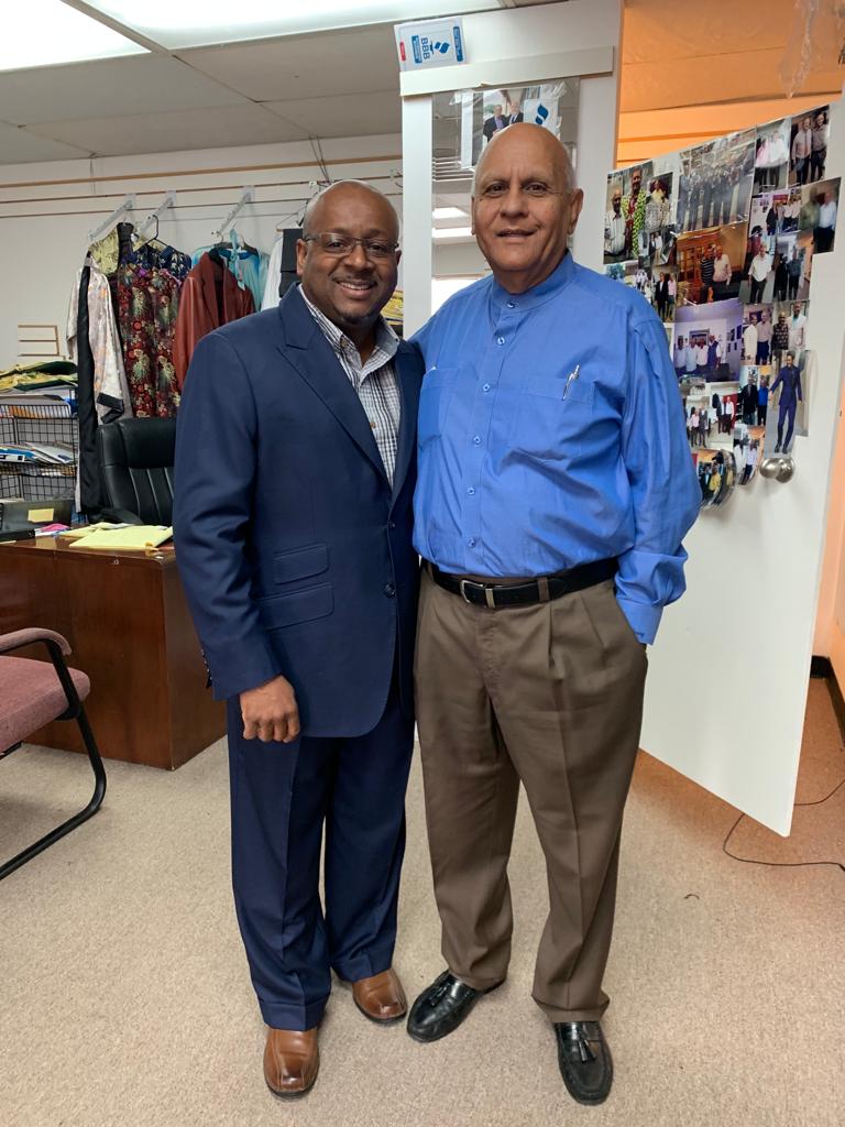 Custom tailored suit