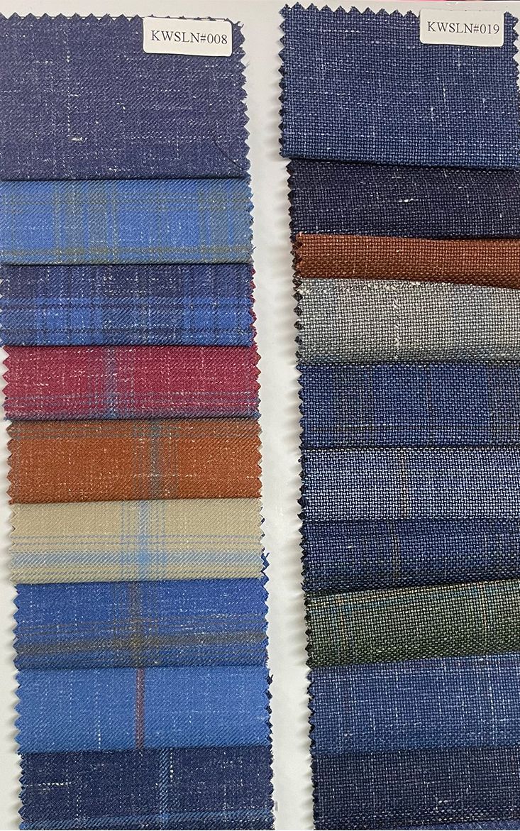 Various fabric swatches