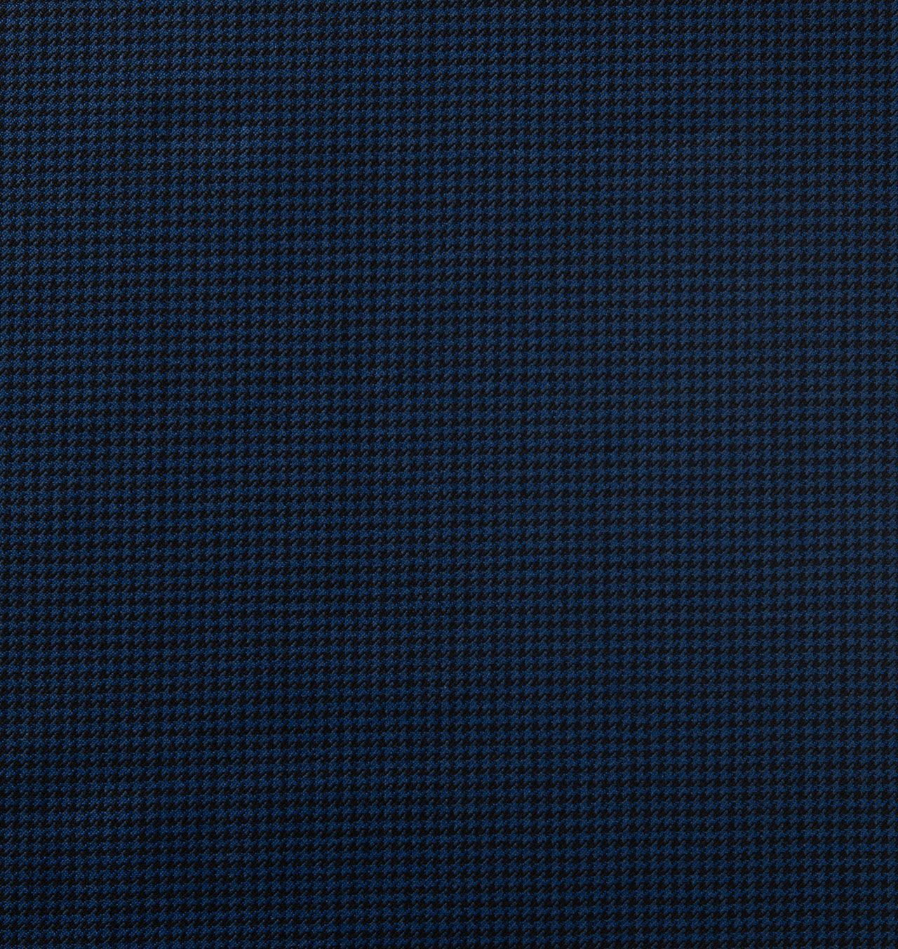 A close up of a blue fabric texture