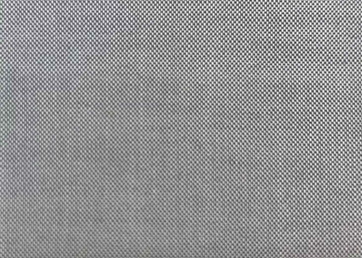 A close up of a gray fabric texture