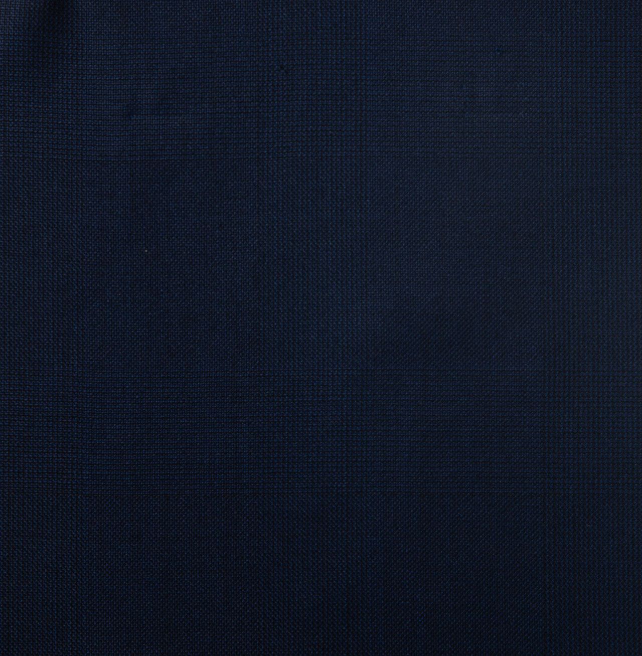 A close up of a dark blue fabric texture