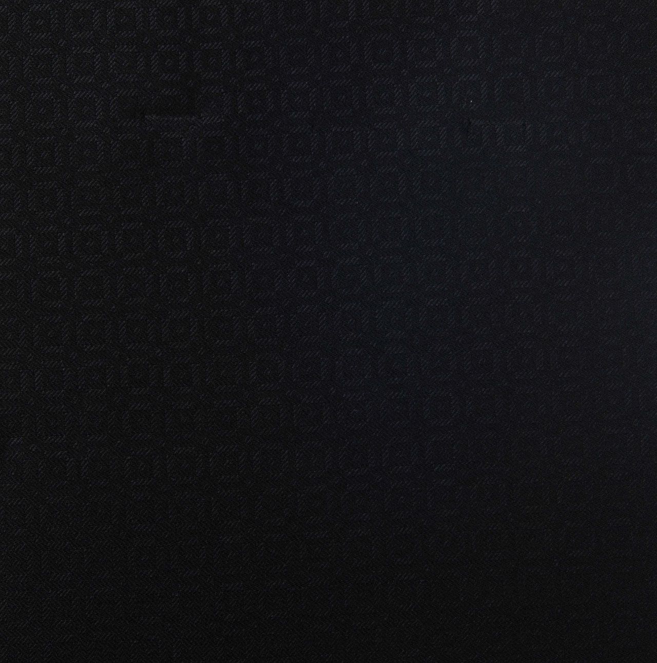 A close up of a black fabric texture
