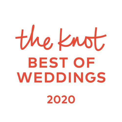 The knot best of weddings logo for 2020