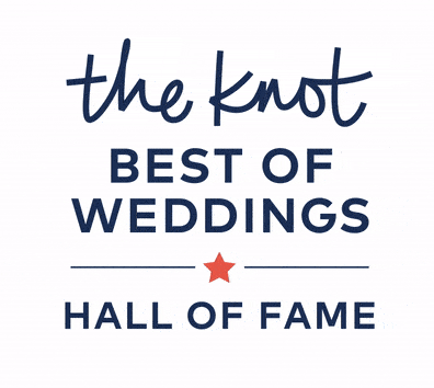 The knot best of weddings hall of fame logo