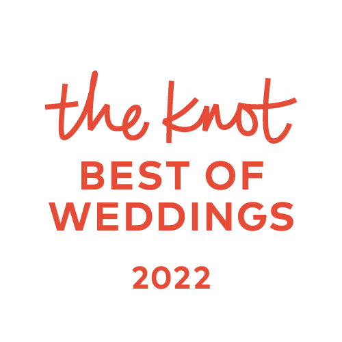 The knot best of weddings logo for 2022
