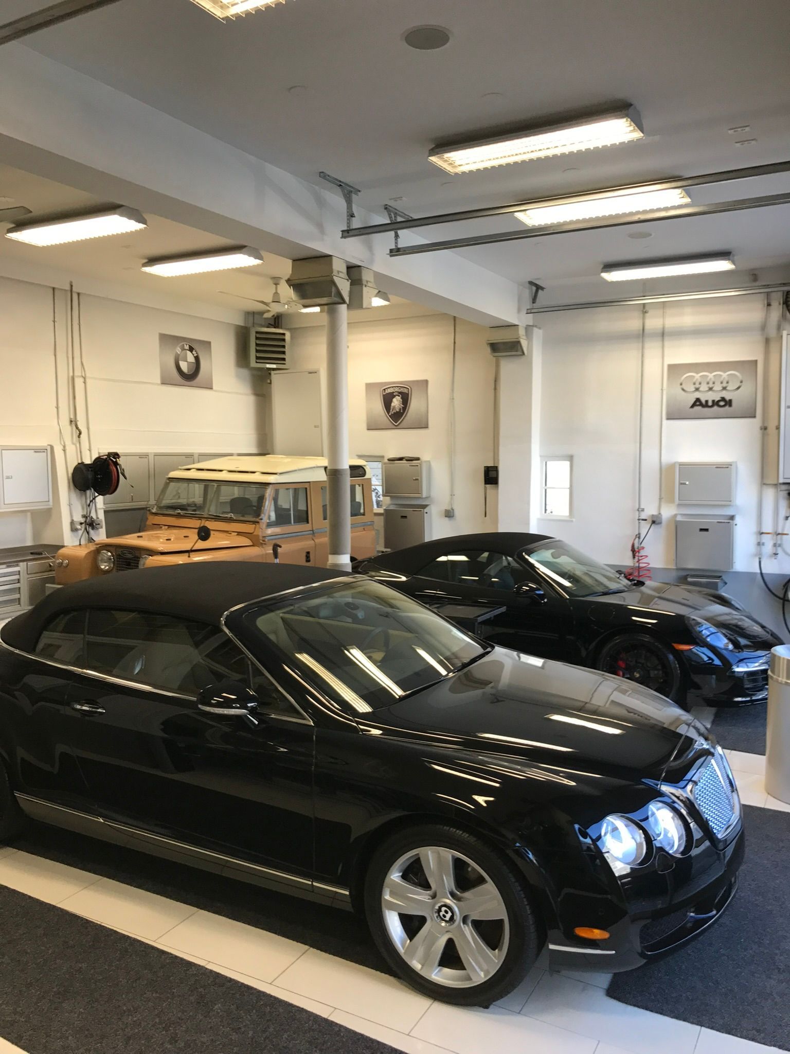 two black gorgeous cars