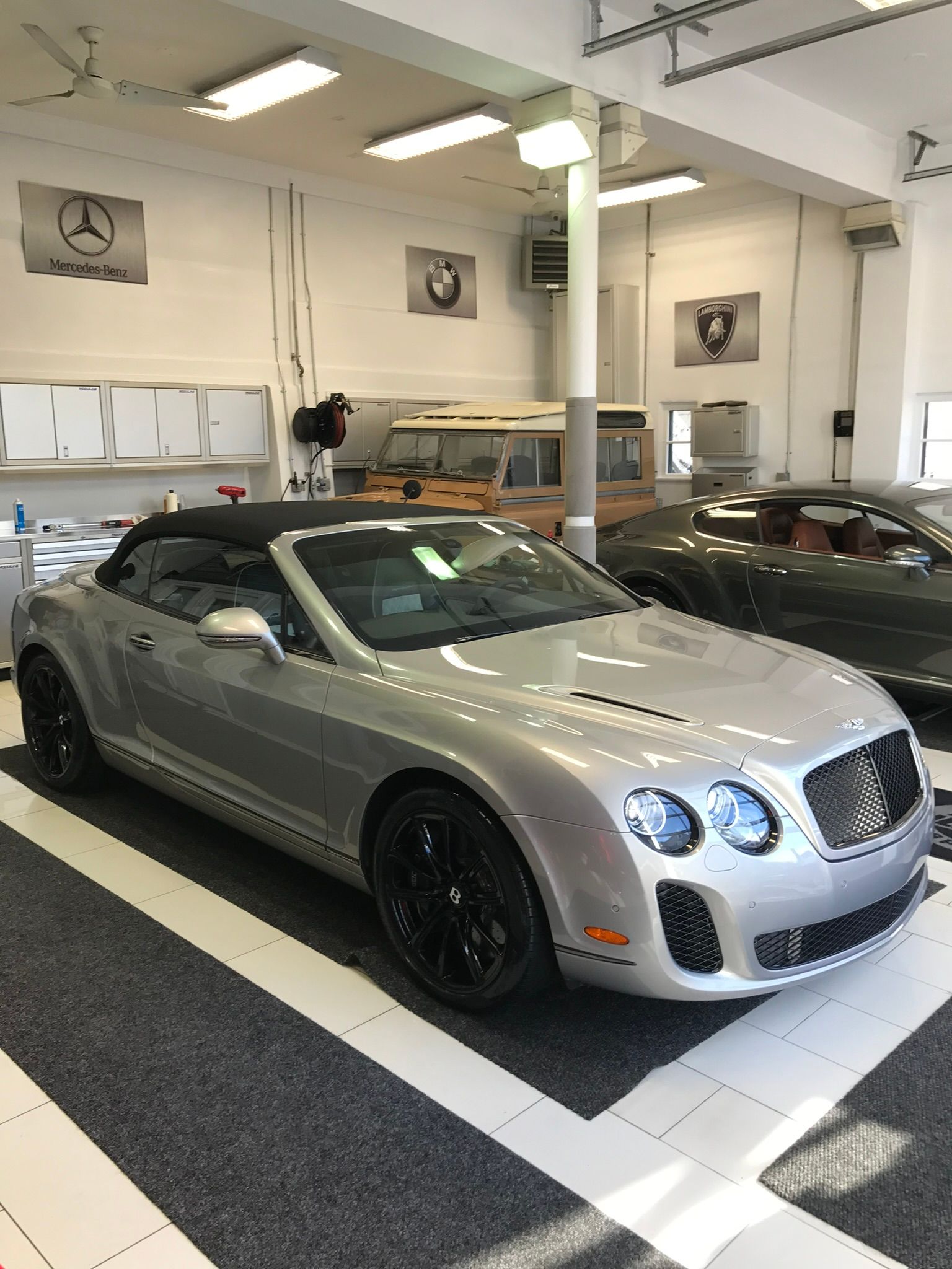 gray and black sports car