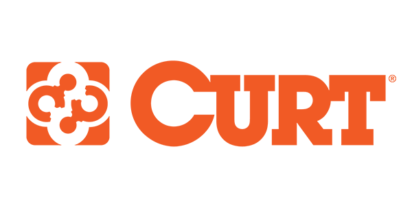 CURT logo in orange with stylized square icon and bold wordmark
