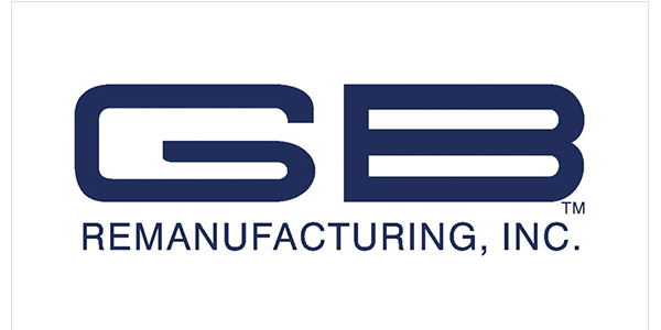 CSB Remanufacturing, Inc. logo in navy blue text and lettering on a white background