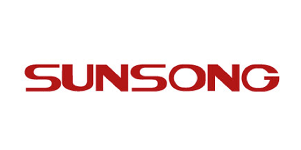 Red SUNSONG logo on a white background
