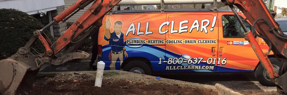 All Clear Plumbing, Heating & Drain Cleaning - Van