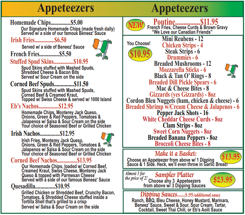 ebeneezer-s-eatery-irish-pub-appetizers-wraps-menu-minot-nd