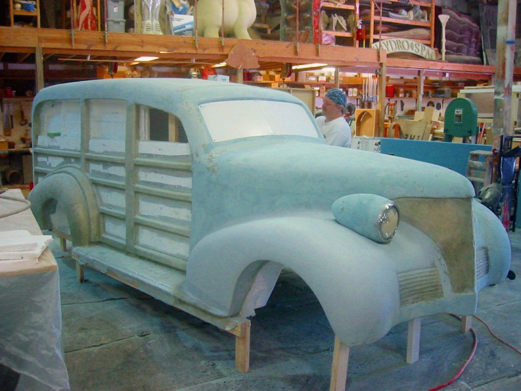 car in progress