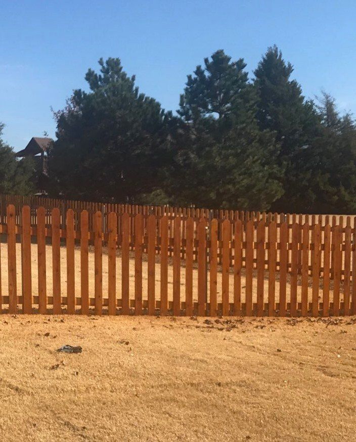 Wood fence project