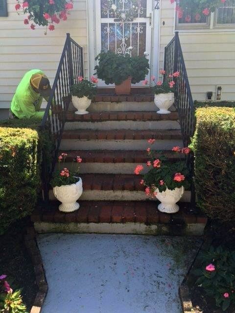 stone steps