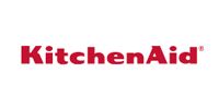 KitchenAid logo in red text on a white background