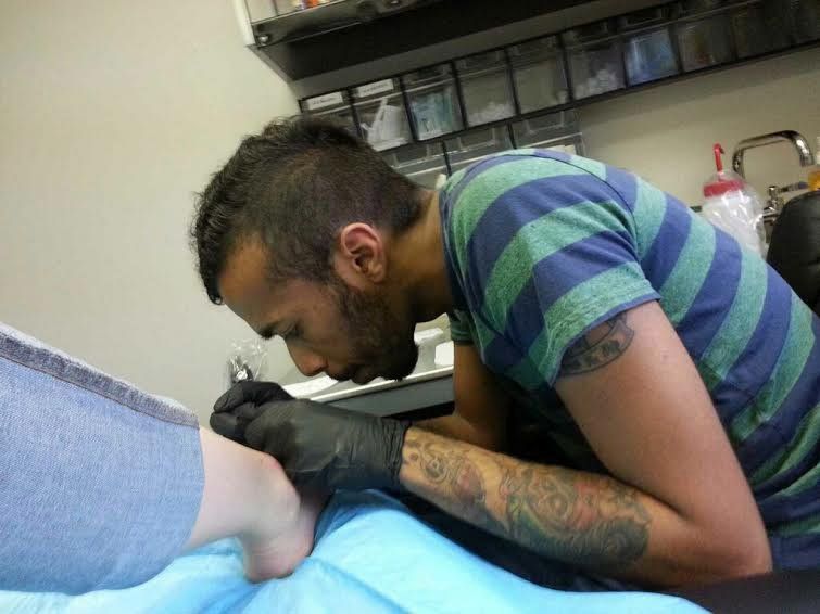 Custom tattoo service