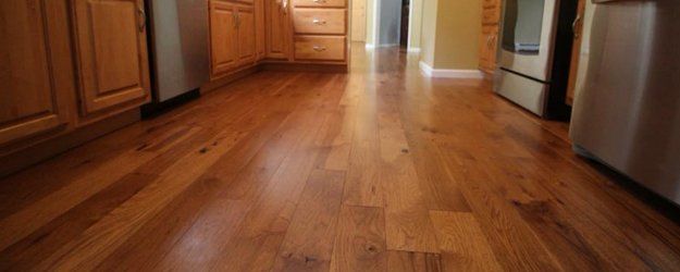 hardwood flooring of kitchen