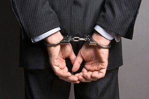 Man in handcuffs