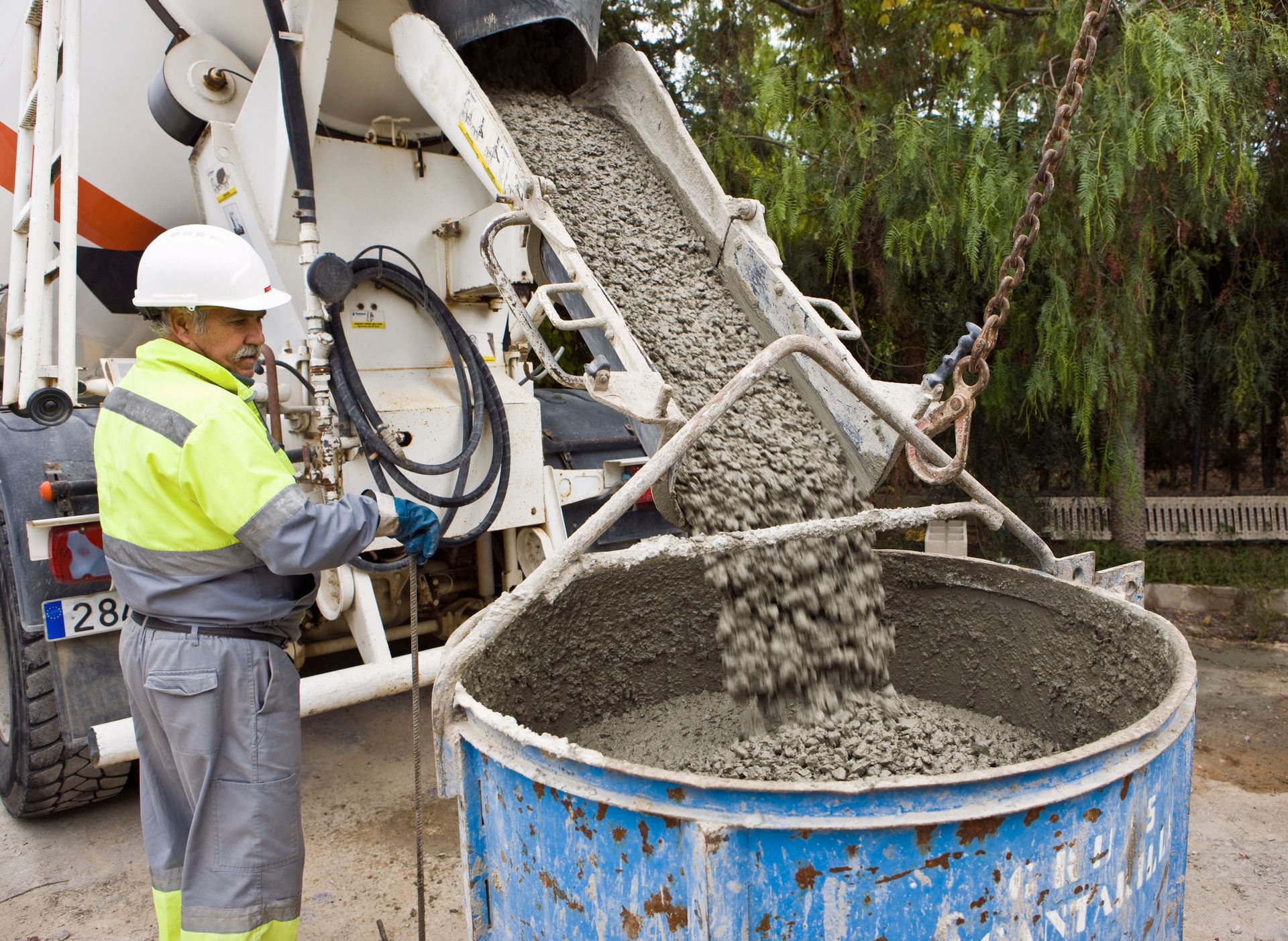 metered concrete