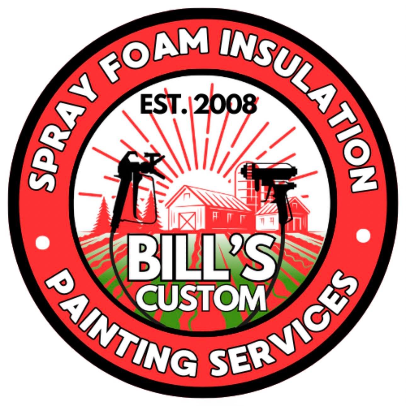 Bill's Custom Painting, Asphalt, & Spray Foam - Logo