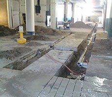 Concrete removal and pourbacks