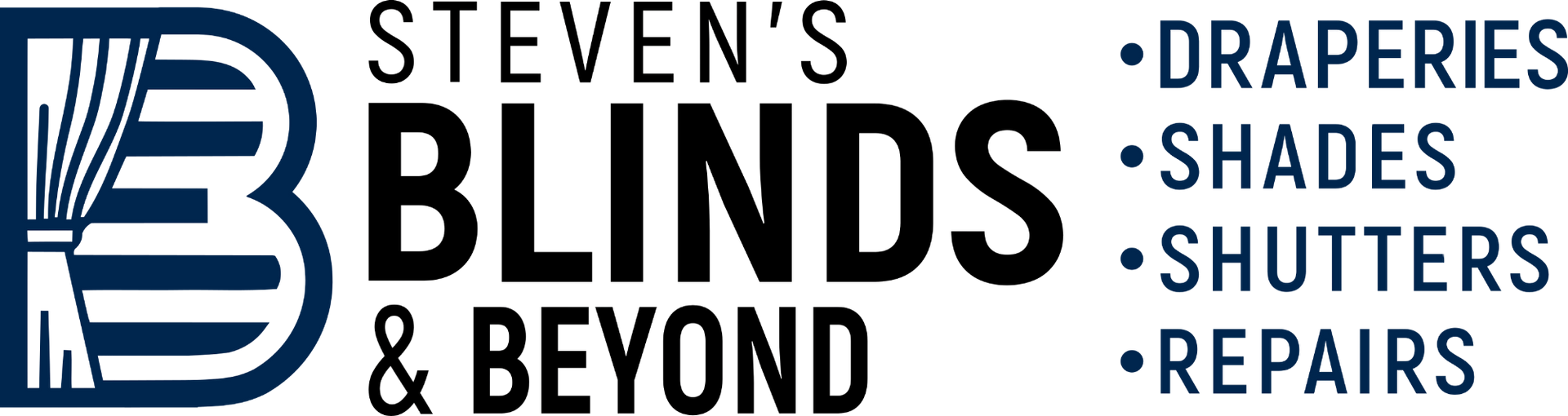 Steven's Blinds & Beyond Logo