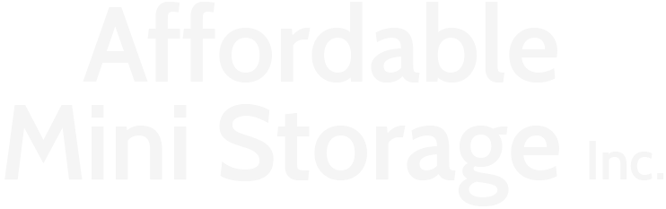 Affordable Mini Storage Inc - Logo