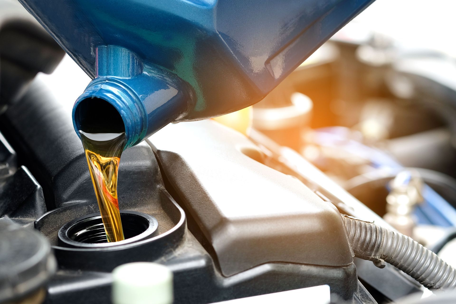 oil change service for car