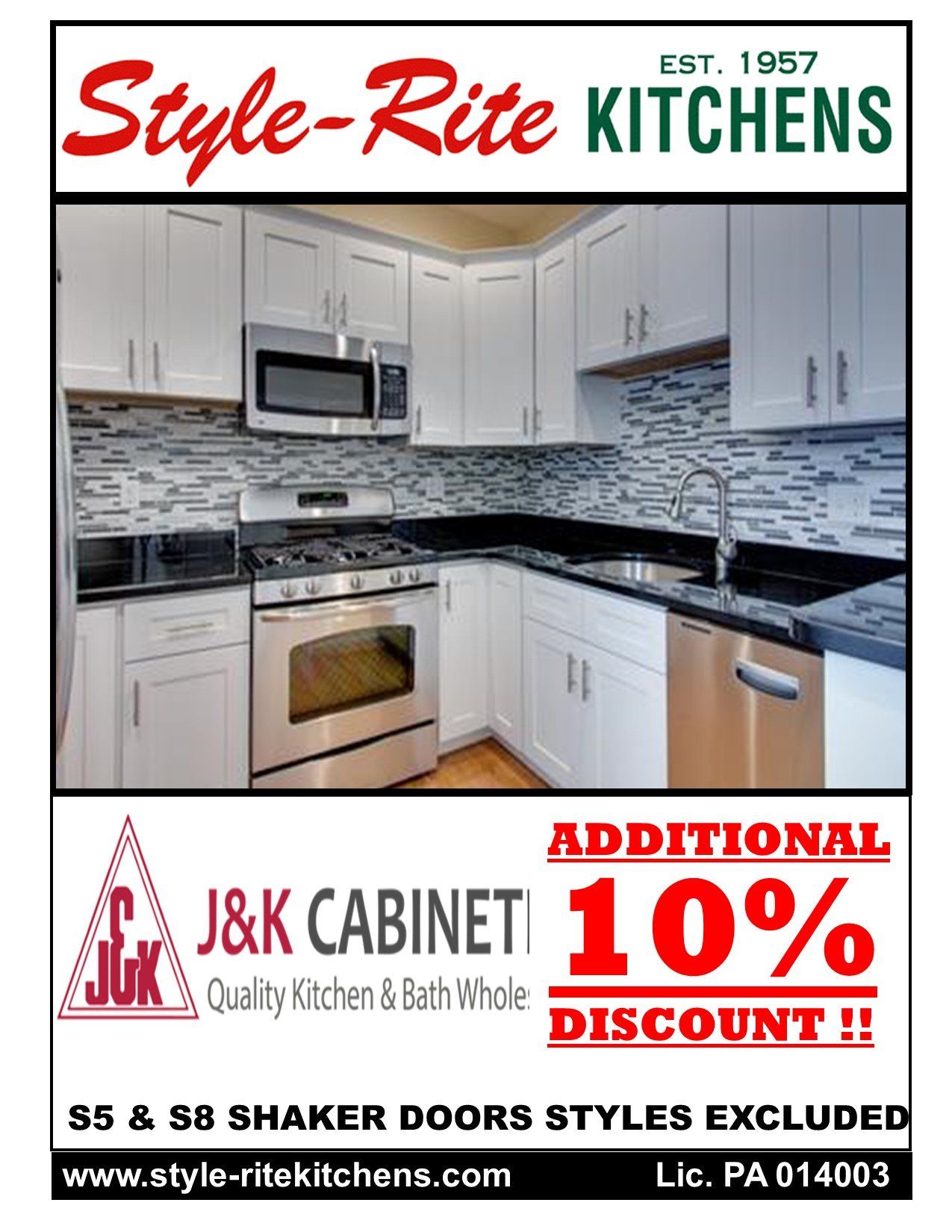 StyleRite Kitchens Current Promotions New Kensington, PA
