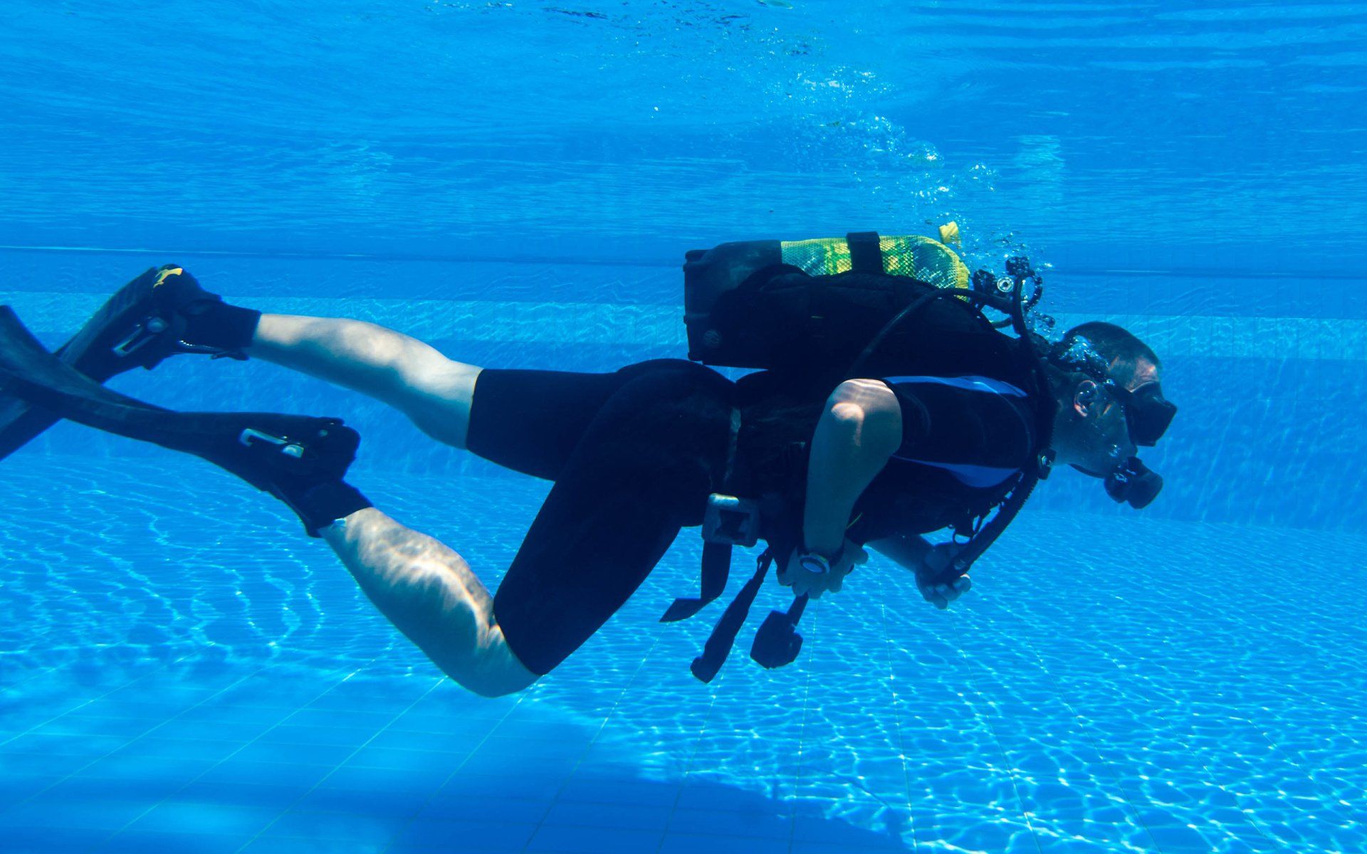 Scuba training