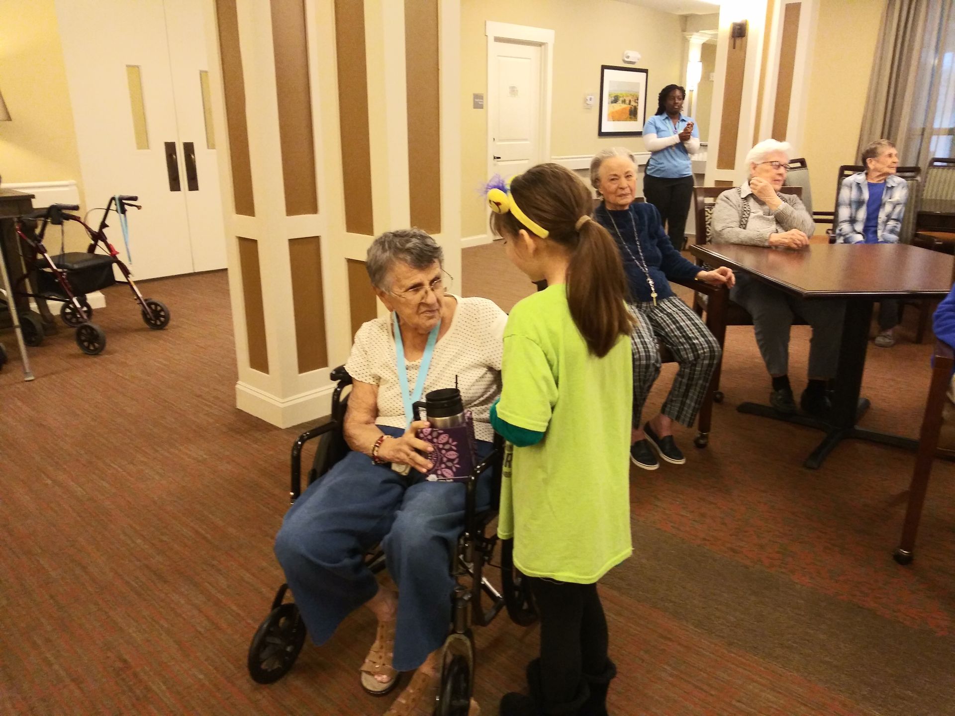 kid with grand parent