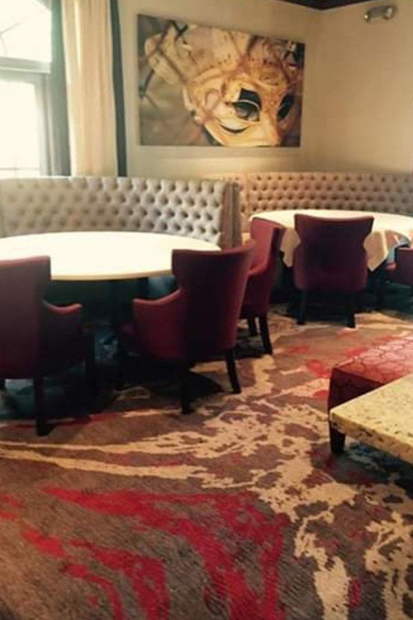 Tables and chairs