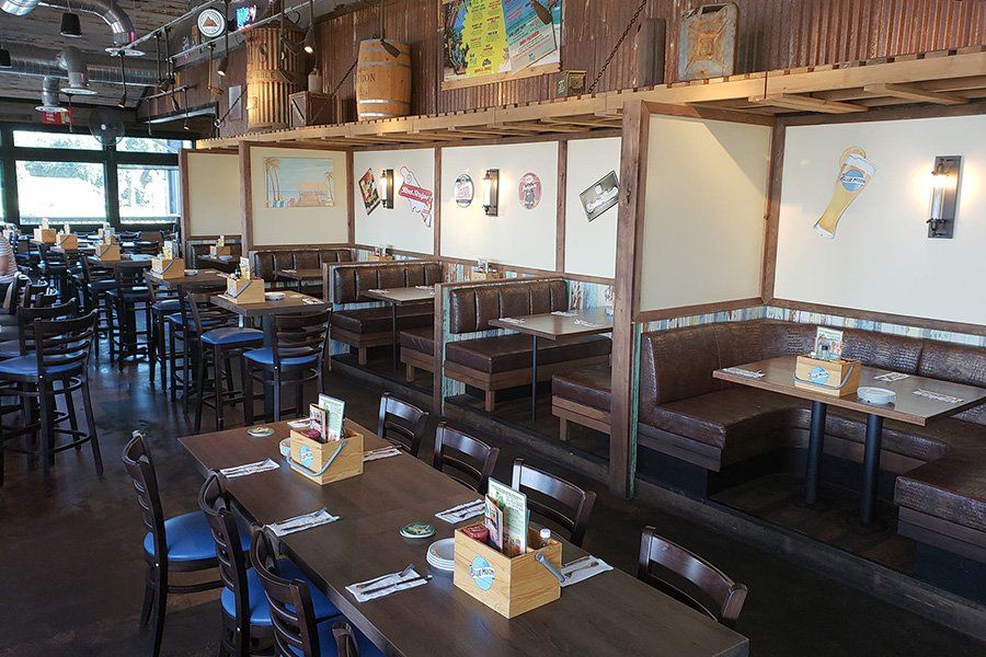 Tables and chairs