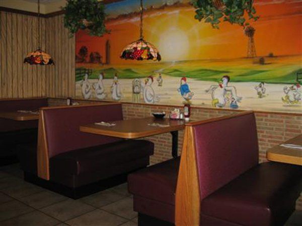 Egg Platter interior