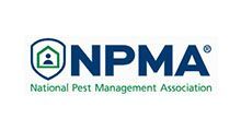 NPMA logo: blue text and shield, 