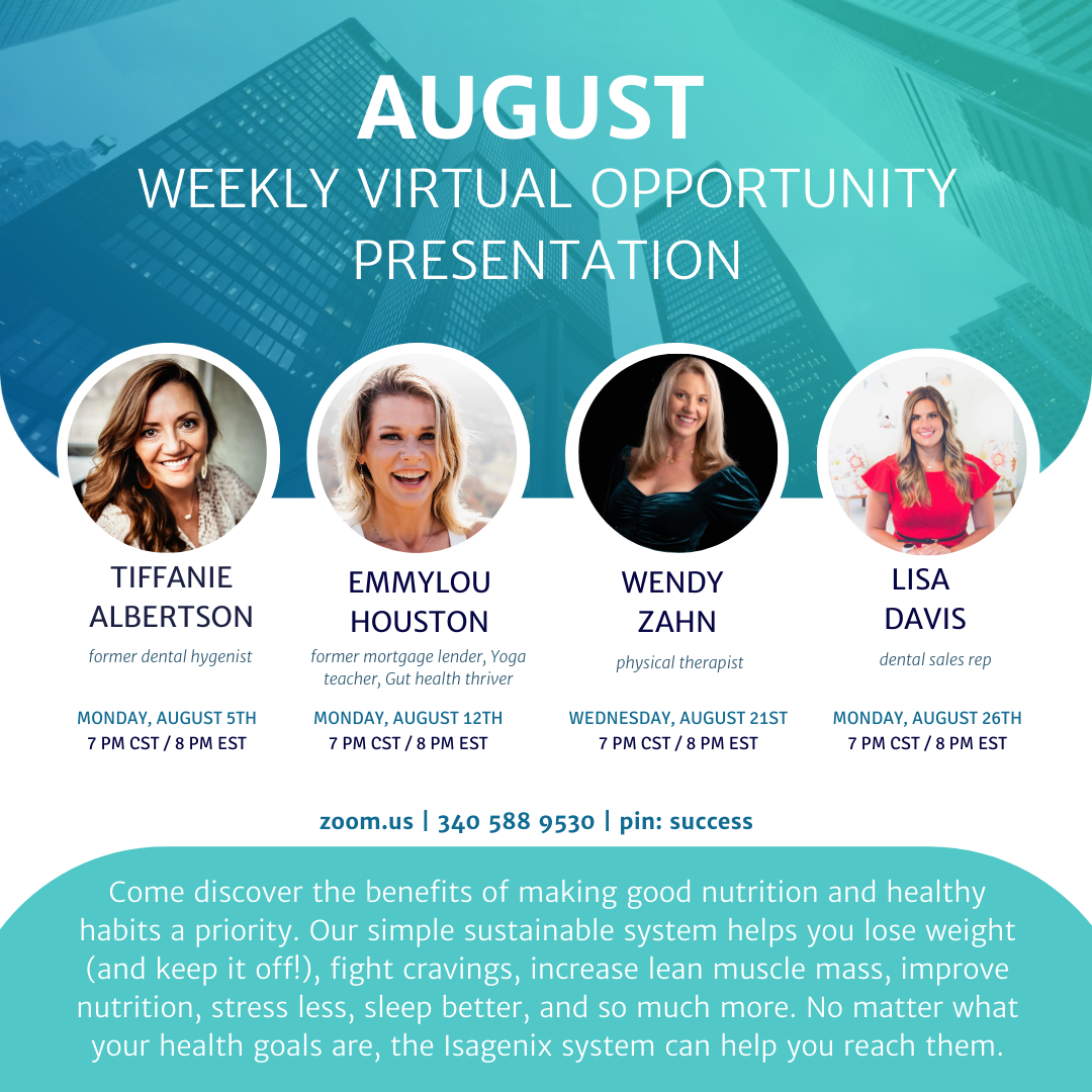 August Weekly
