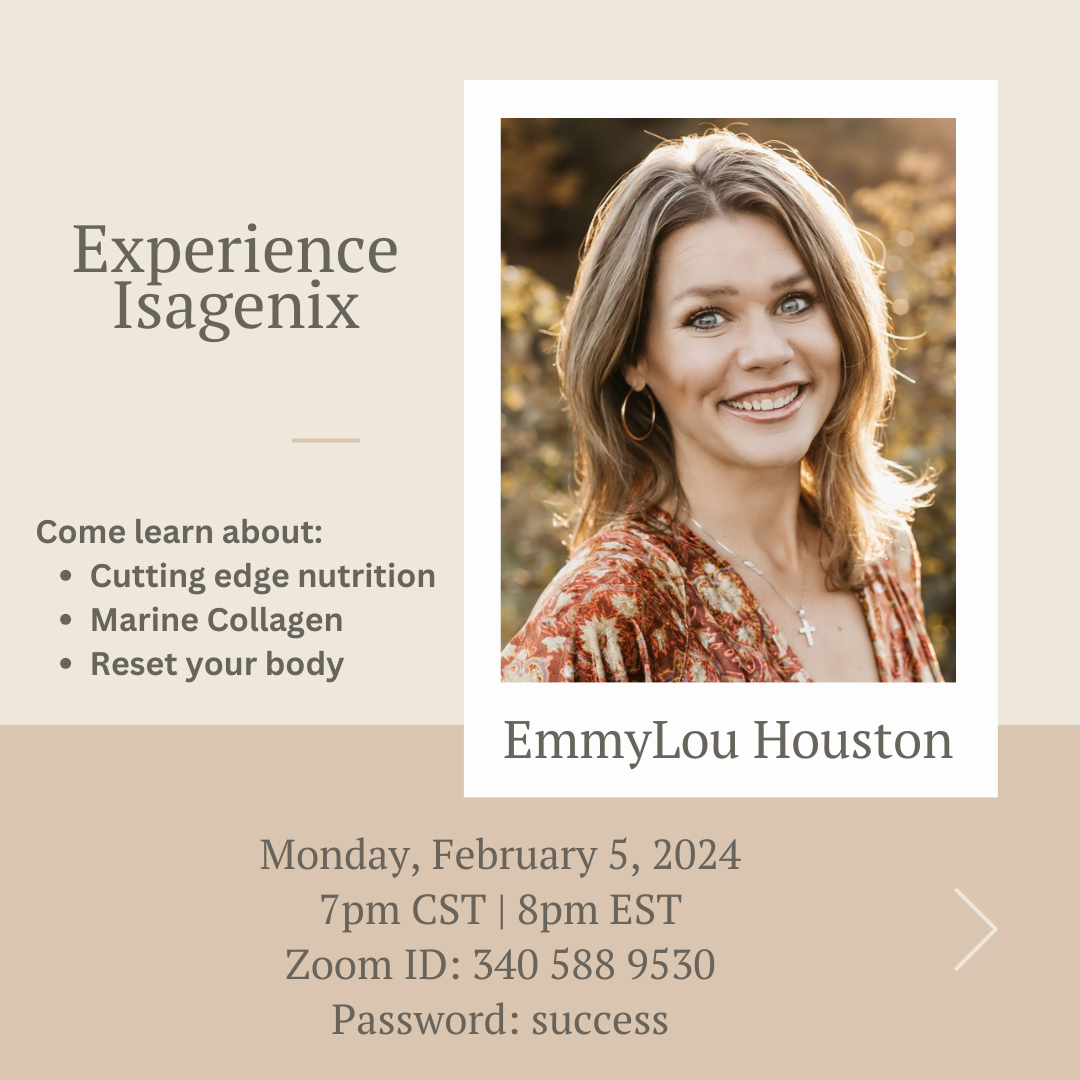 Emmylou Houston is giving a presentation on Monday, February 5