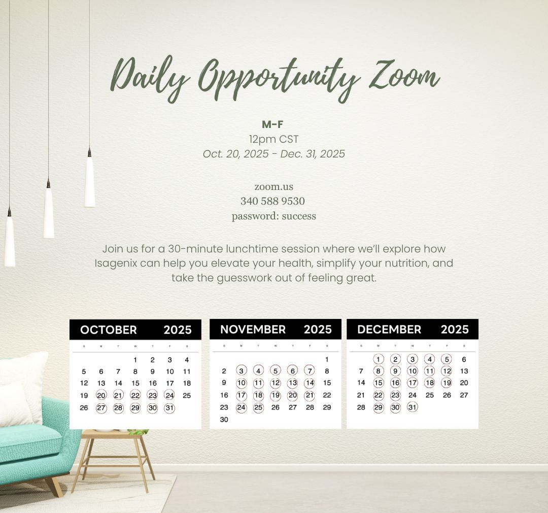 Daily Opportunity Zoom