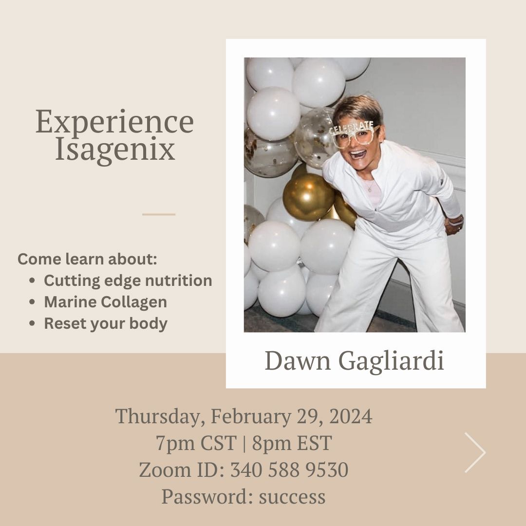 Dawn Gagliardi is giving a presentation on Thursday, February 29
