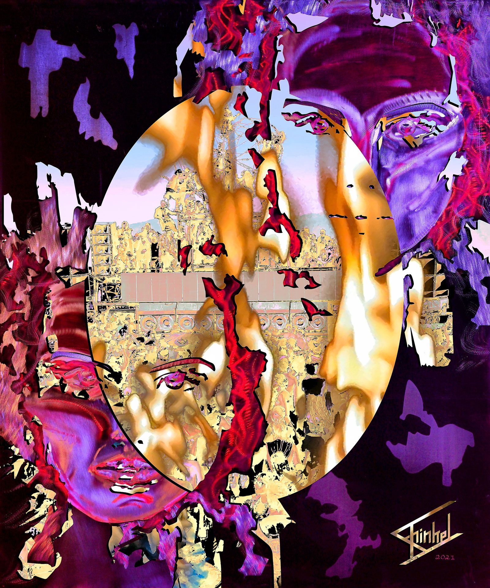 Metalamix Self Portrait Burns for You