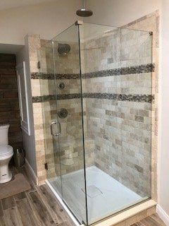 Glass and Shower Work