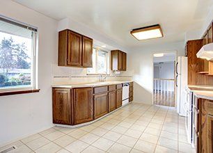 Residential ceramic flooring