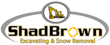 Shad Brown Excavating & Snow Removal logo