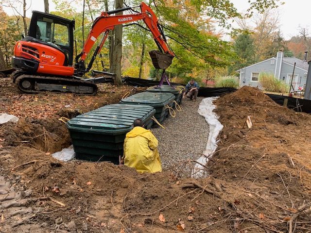 Septic system installation
