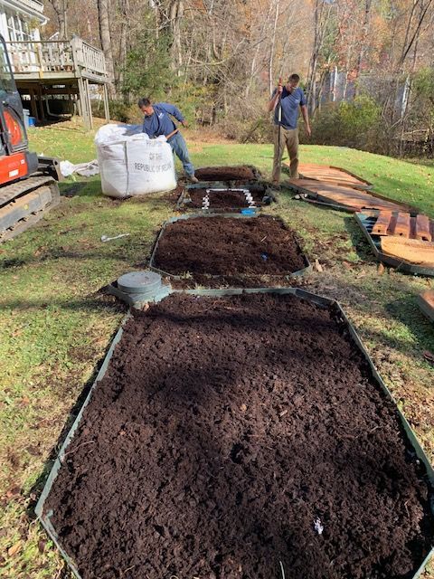 Septic system installation