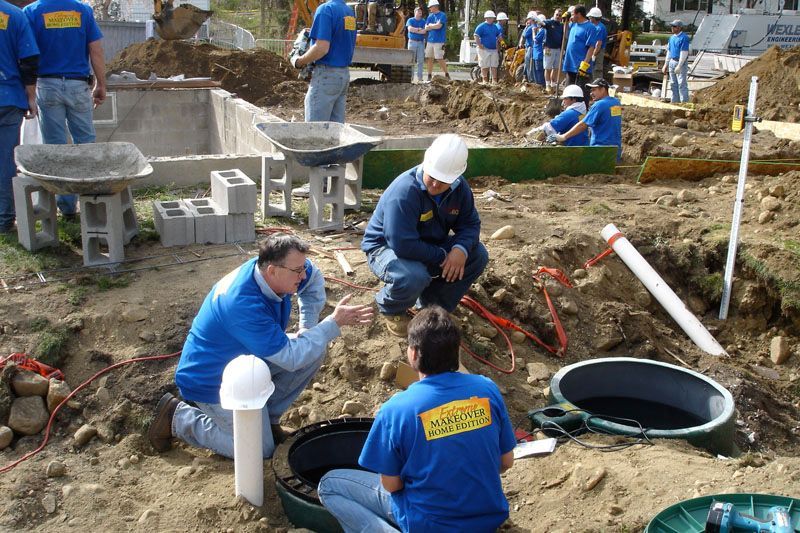 Septic system installation