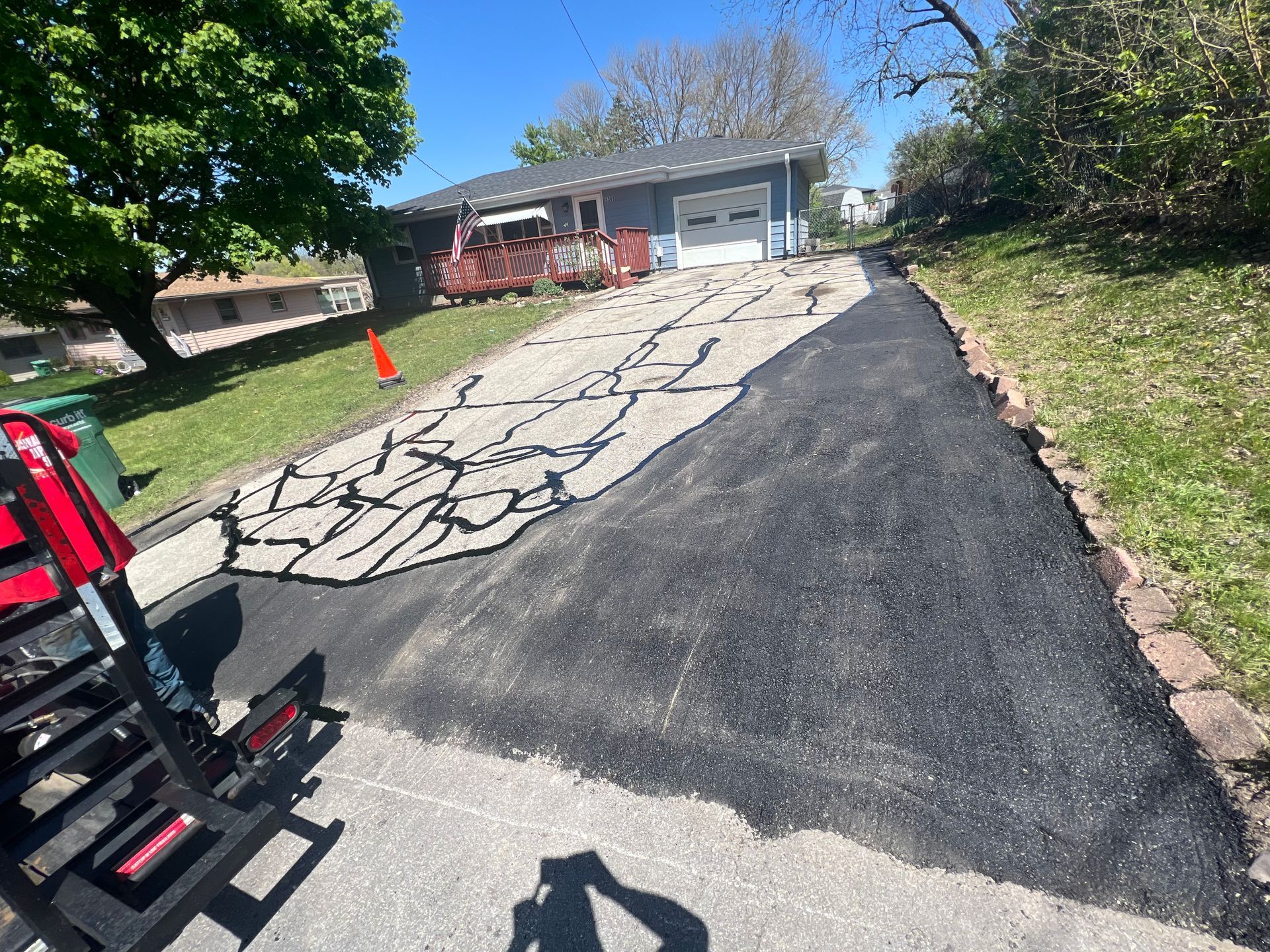 asphalt crack repair