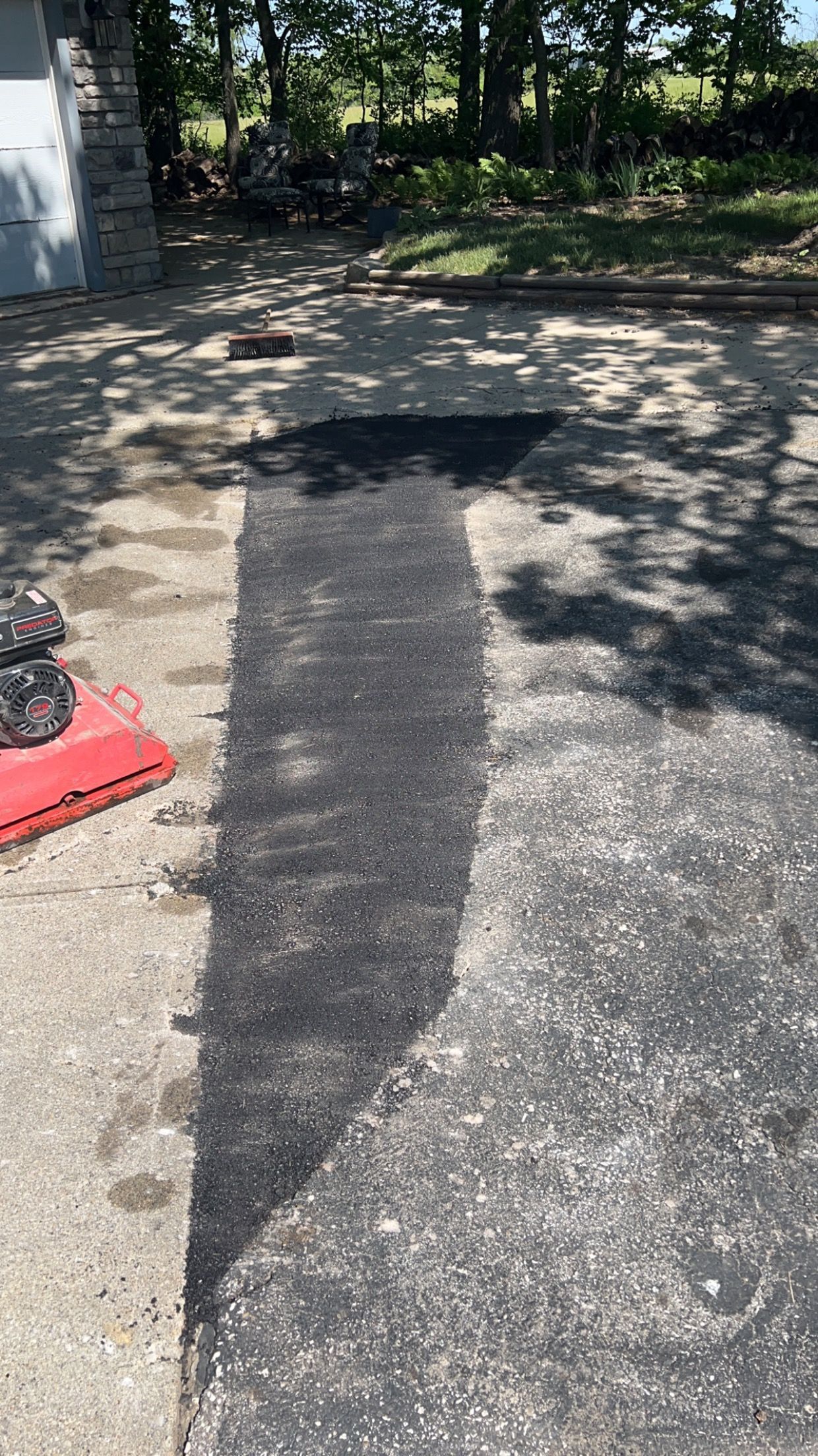 asphalt pothole repair
