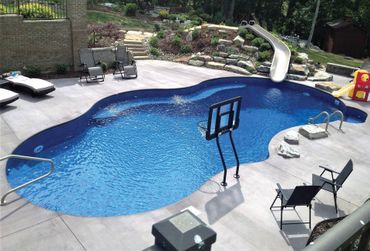 Beautiful swimming pool design